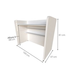 Conjunto Infantil de Cama Montessoriana e Escrivaninha com Regulagem de Altura - 20