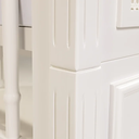 Ver imagem 7 de Berço Feliz com Tela Trançada | Americano 2 em 1 | Branco com Palha Branca:palha-branca/com/branco-p