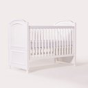 Ver imagem 4 de Berço Feliz com Tela Trançada | Americano 2 em 1 | Branco com Palha Branca:palha-branca/com/branco-p