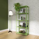 Ver imagem 2 de Estante com Estrutura Metalica Armazenagem Pre Mold 2000mm S/ref Epl-5a-vu