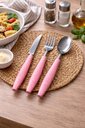 Ver imagem 3 de Conjunto Talheres 12 Peças de Inox /Rosa