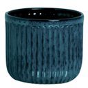 Ver imagem 1 de Vaso de Cerâmica Linha Violeta (12) Azul Burguina