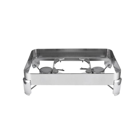 Suporte para Rechaud Tramontina Banho Maria 1-1 em Aço Inox com Fogareiro