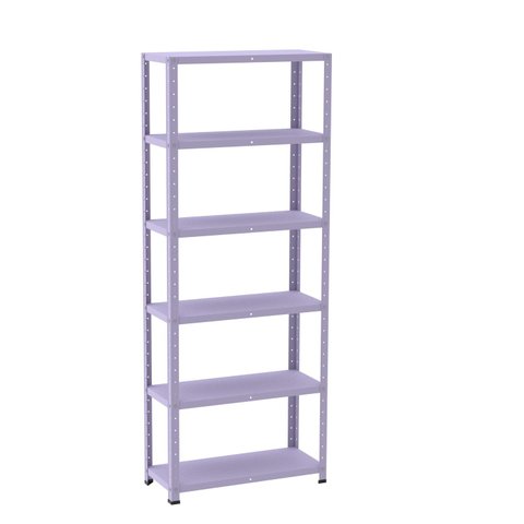 Estante com Estrutura Metalica Armazenagem Pre Mold 2000mm s/Ref Epl-6A-Vu Rosa/Lilás