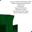Ver imagem 2 de Kit Poltrona Balanço Melinda e Puff Jade Suede