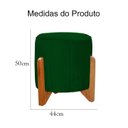 Ver imagem 6 de Kit Poltrona Balanço Melinda e Puff Jade Suede