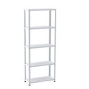 Ver imagem 1 de Estante com Estrutura Metalica Armazenagem Pre Mold 2000mm s/Ref Epl-5A-Vu Branco