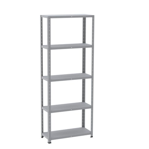 Estante com Estrutura Metalica Armazenagem Pre Mold 2000mm s/Ref Epl-5A-Vu Cinza