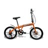 Bicicleta Dobrável GTR-X City Pliage Aro 20 Freios a Disco 7v - Laranja - 1