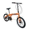 Bicicleta Dobrável GTR-X City Pliage Aro 20 Freios a Disco 7v - Laranja - 2