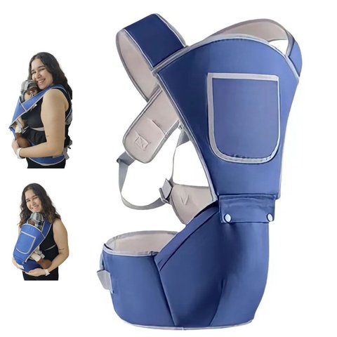Canguru Carregador Bebe Criança Bolso Alça Ajustavel Ergonomico Passeio Viagem Confortavel Seguro Pr