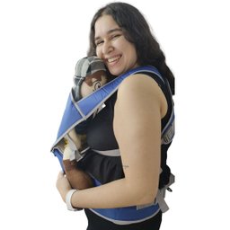 Canguru Carregador Bebe Criança Bolso Alça Ajustavel Ergonomico Passeio Viagem Confortavel Seguro Pr - 8