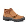 Bota de Segurança Nobuck com Velcro Fujiwara 4090HVSN4600LG Bico PVC CA 42235 - HVS Castor - 37 - 2