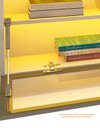 Ver imagem 5 de Rack Nicho Suspenso LED Reflecta 3 Portas Matiz Off White