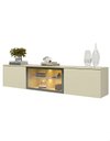 Ver imagem 3 de Rack Nicho Suspenso LED Reflecta 3 Portas Matiz Off White