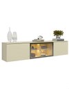 Ver imagem 1 de Rack Nicho Suspenso LED Reflecta 3 Portas Matiz Off White