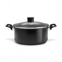 Ver imagem 1 de Caçarola com Tampa 4,3 Litros - Ebony - Brinox 24 X 11 Cm 4,3 L Preto Brinox