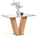 Ver imagem 5 de Conjunto Sala de Jantar Vivi Mesa com 4 Cadeiras Estofadas para Sala e Cozinha Off