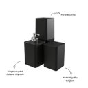 Ver imagem 2 de Kit Banheiro com Porta Algodão Escovas e Sabonete Líquido - Stolf