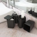 Ver imagem 3 de Kit Banheiro com Porta Algodão Escovas e Sabonete Líquido - Stolf