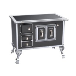 Fogao a Lenha GII N 2 Sec Xviii Premium Preto Sd - 1