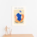 Ver imagem 2 de Quadro Arte Matisse - The Island 24x18cm - com Vidro:moldura Preta