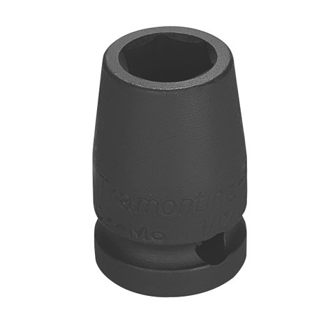 Soquete sextavado impacto encaixe 1/2 19 mm corpo aco cromo molibdenio fosfatizado - Tramontina
