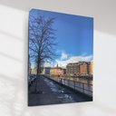 Ver imagem 2 de Quadro Decorativo Amsterdam Árvore Seca e Rio
