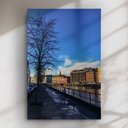 Ver imagem 1 de Quadro Decorativo Amsterdam Árvore Seca e Rio