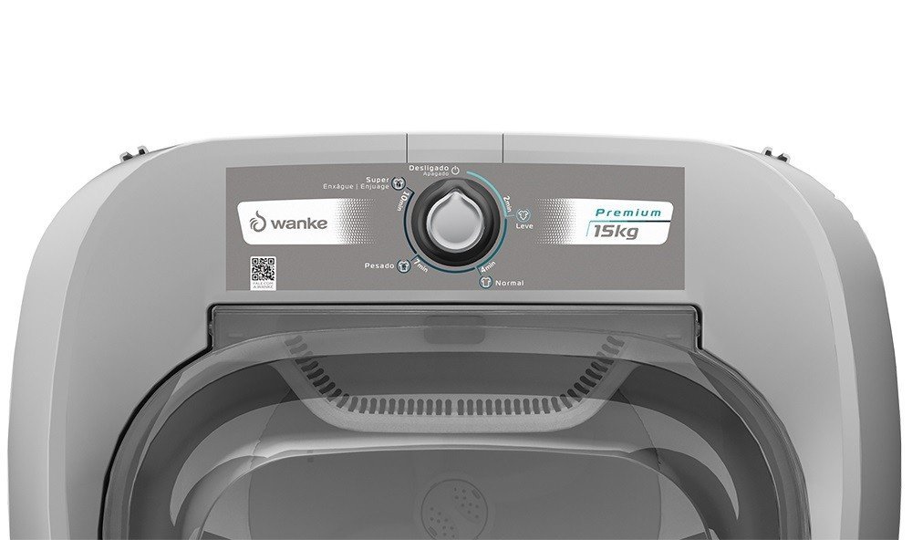 Lavadora De Roupas Semiautomática Premium - 15 Kg - Silver - Wanke - 3