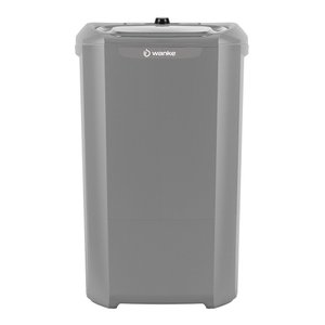 Lavadora De Roupas Semiautomática Premium - 15 Kg - Silver - Wanke