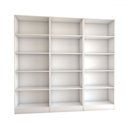 Ver imagem 1 de Estante para Livros Alexa 12 Prateleiras Branco - Panorama Móveis