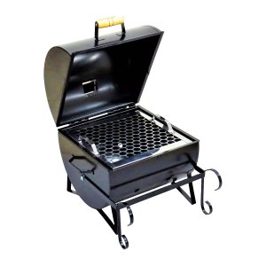 Churrasqueira Náutica Bafinho Aço Com Grelha Inox 34x30x30cm Duralar F017BOM
