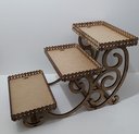 Ver imagem 2 de Bandeja Porta Doces e Salgados 3 Andares em Mdf