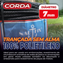 Ver imagem 3 de Corda Trançada Pe Virgem S/alma C/aprox. 361 Metros - Preto 7mm
