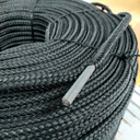 Ver imagem 5 de Corda Trançada Pe Virgem S/alma C/aprox. 361 Metros - Preto 7mm