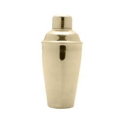 Coqueteleira de Aço Inox Dourada 500ml - 2