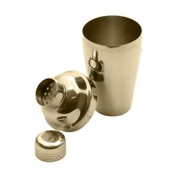 Coqueteleira de Aço Inox Dourada 500ml - 4