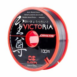 Linha de Pesca Nylon Victoria Cinza 0,20mm 5,5lbs 200 Metros - 4