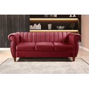 Ver imagem 1 de Sofá Chesterfield Realeza 3 Lugares Decoração Retrô