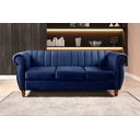 Ver imagem 1 de Sofá Chesterfield Realeza 3 Lugares Decoração Retrô