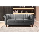 Ver imagem 1 de Sofá Chesterfield Realeza 3 Lugares Decoração Retrô