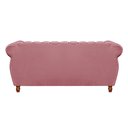 Ver imagem 5 de Sofá Chesterfield Realeza 3 Lugares Decoração Retrô Rosa