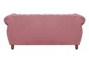 Ver imagem 5 de Sofá Chesterfield Realeza 3 Lugares Decoração Retrô Rosa