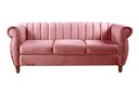 Ver imagem 4 de Sofá Chesterfield Realeza 3 Lugares Decoração Retrô Rosa