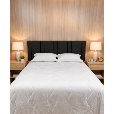 Cabeceira Estofada Adesiva 1,88 X 0,60 - Preto