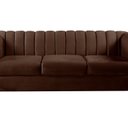 Ver imagem 4 de Sofá Chesterfield Realeza 3 Lugares Decoração Retrô Marrom