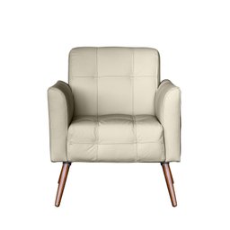 Poltrona Couro Legítimo Bia 80x67cm - 6