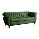 Ver imagem 2 de Sofá Chesterfield Realeza 3 Lugares Decoração Retrô