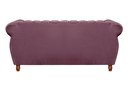 Ver imagem 5 de Sofá Chesterfield Realeza 3 Lugares Decoração Retrô Roxo